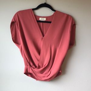 100% SILK TOP BY L’AGENCE! SIZE XS!!